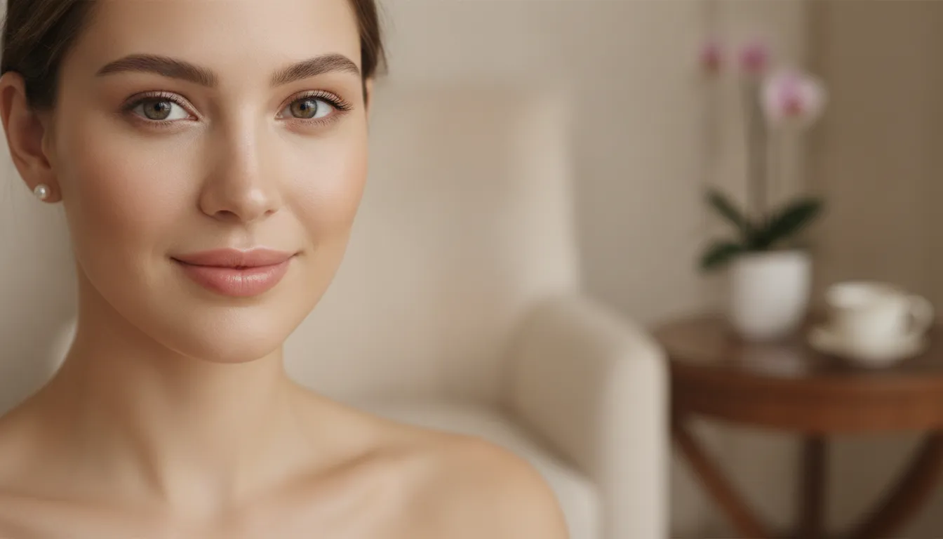 Woman preparing for a personalized lip filler consultation in Dallas