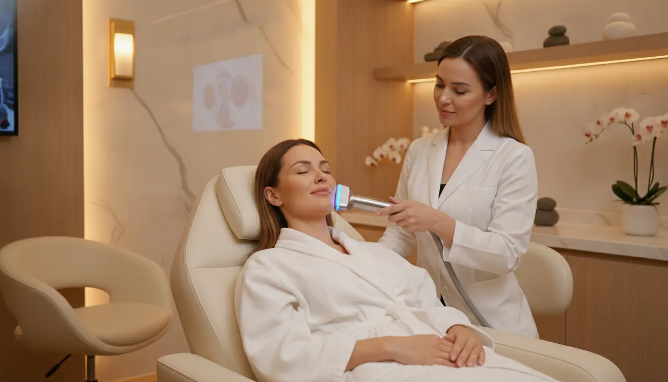 Viora laser skin rejuvenation radiofrequency treatment at Soul Glow Medspa
