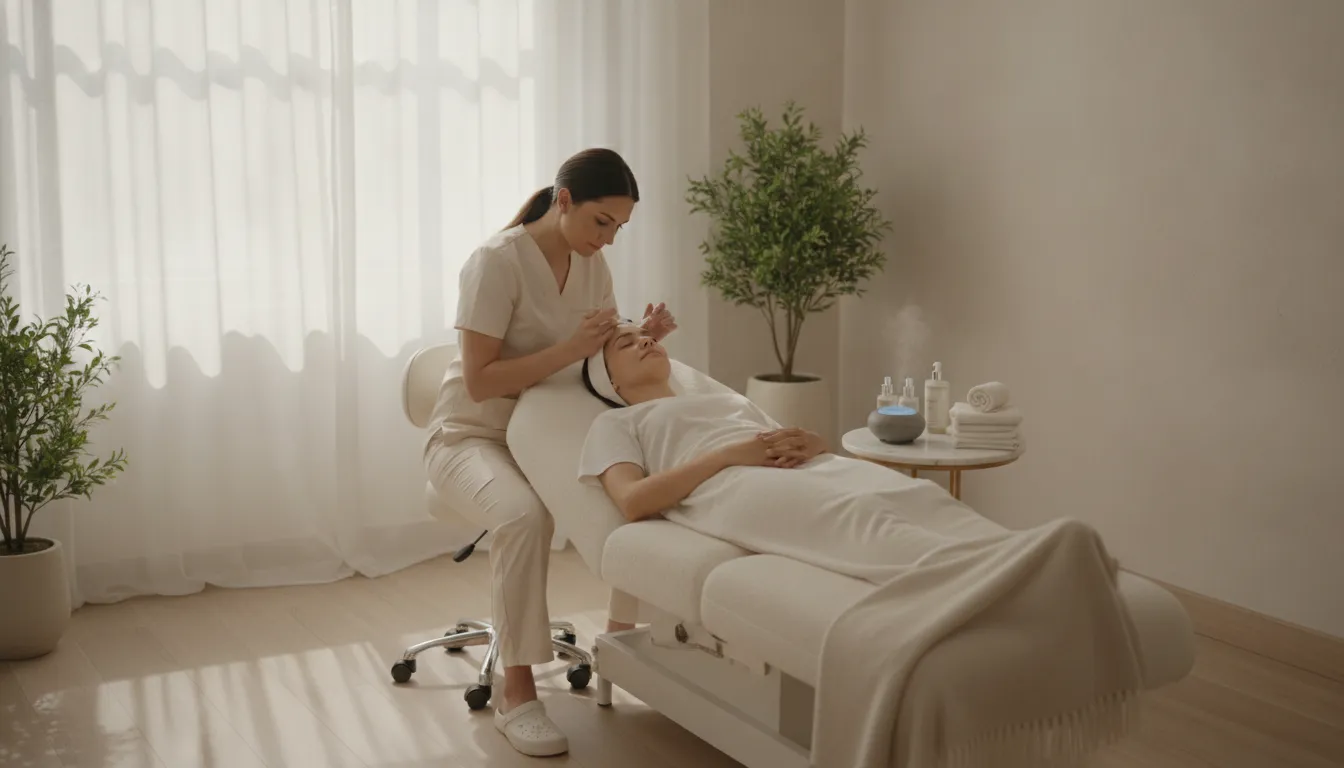 Dysport injectable treatment at a luxury medical spa