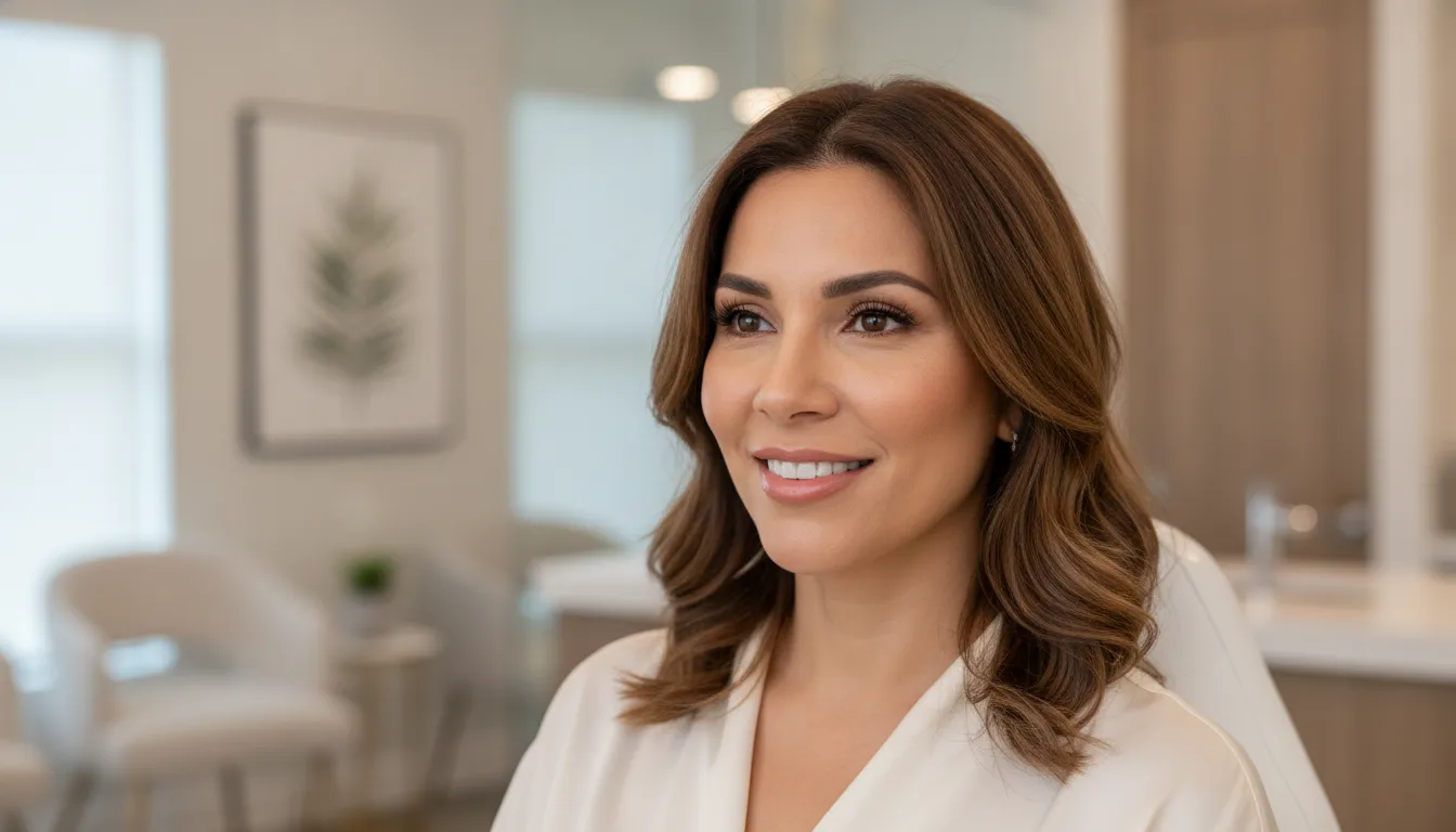 Personalized injectable consultation at a luxury medical spa